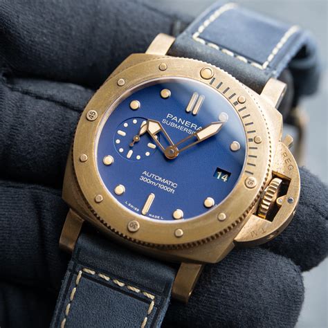 panerai submersible 42mm bronze